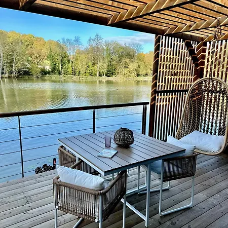 بيت خشبي Domaine De Neuville - Flottants En Champagne *