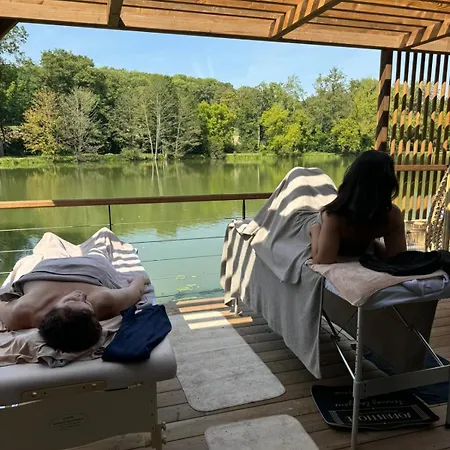 Domaine De Neuville - Flottants En Champagne 롯지 Sainte-Gemme (Marne)